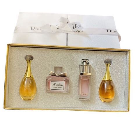 dior miniature perfume set price|dior mini fragrance gift set.